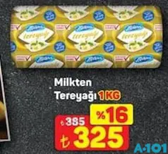 MİLKTEN TEREYAĞI 1 KG